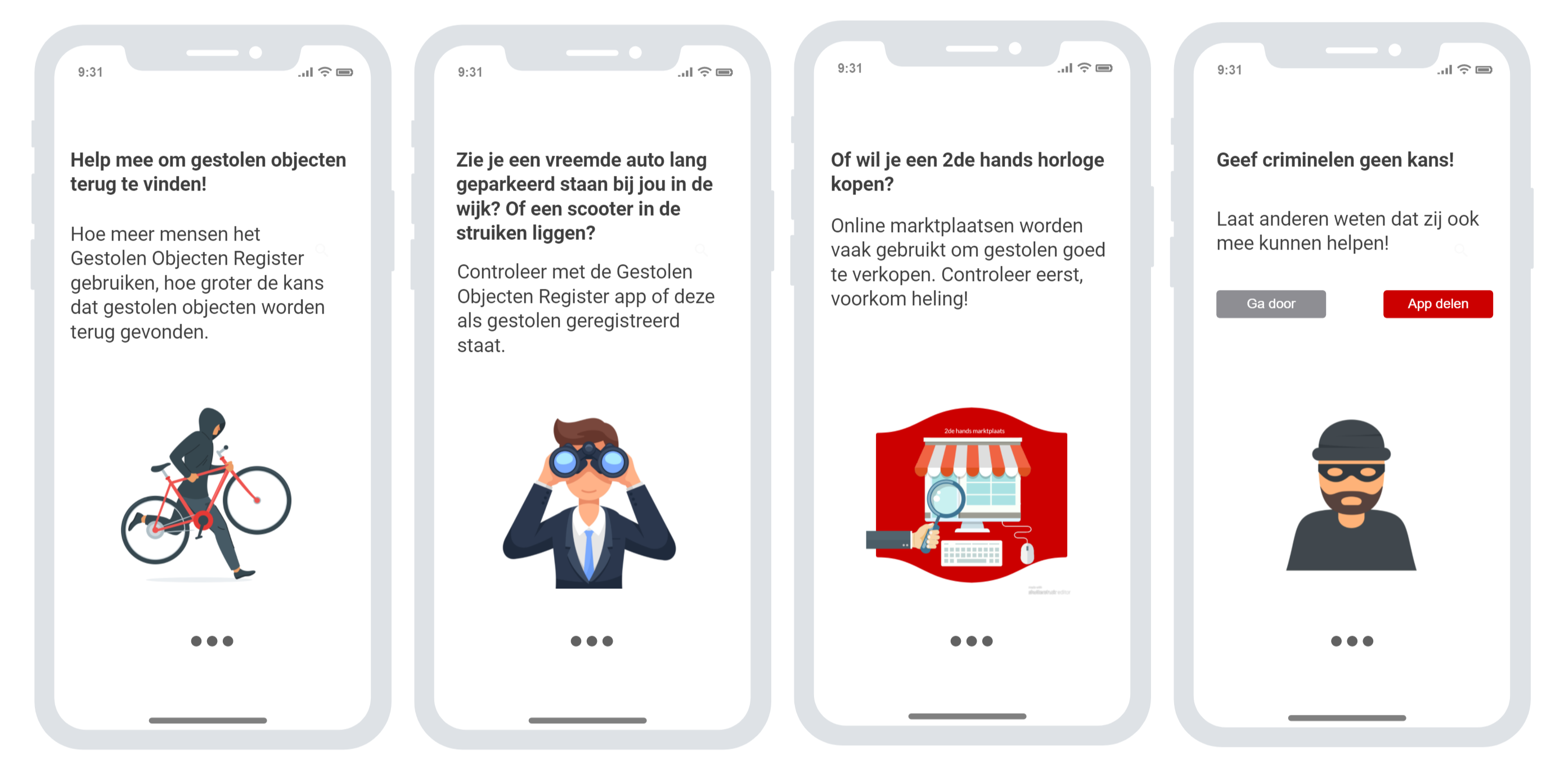 Waarom de DiefstalAlarm app?