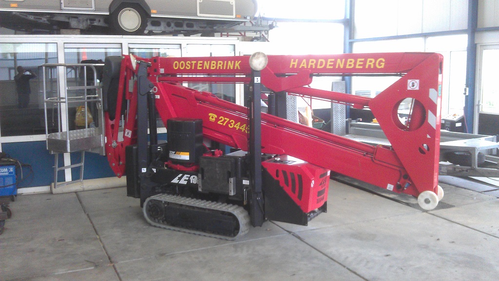 Stolen Spider boom lift Teupen LEO18GT