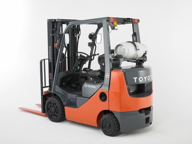 Stolen Forklift Toyota